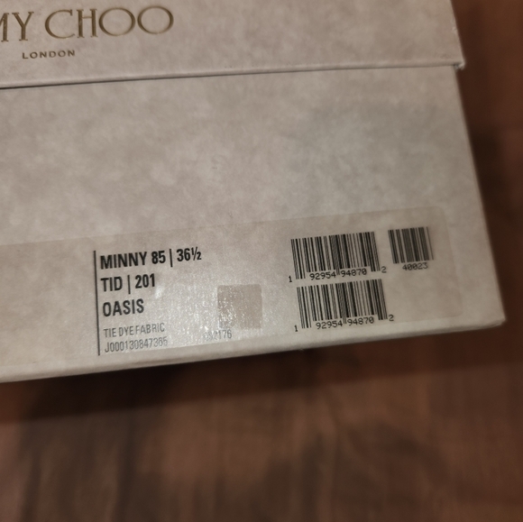 NWB Jimmy Choo Oasis Ankle Strap Heels - Authentic - Picture 16 of 16